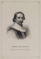 PP 0466b
          <br/>
          Portret Hugo de Groot
          <br/>
          <em>monogram I.L.</em>